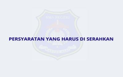 PERSYARATAN SISTEM PENERIMAAN MURID BARU ( SPMB ) 2026